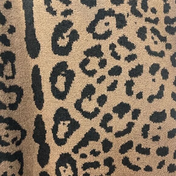 Ser.O.Ya Sabine Ultra Soft Plush Cheetah Racerback Midi Dress XL NWT - Picture 8 of 13